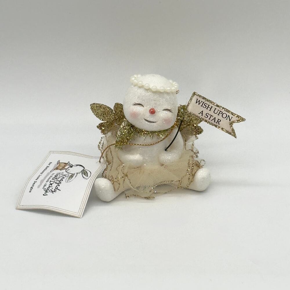 Bethany Lowe Wish Upon A Star Snow Angel Snowman Michelle Allen Design NEW